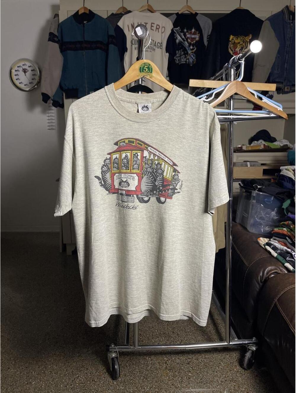 90s Vintage B Kliban Cats Hawaii Shirt